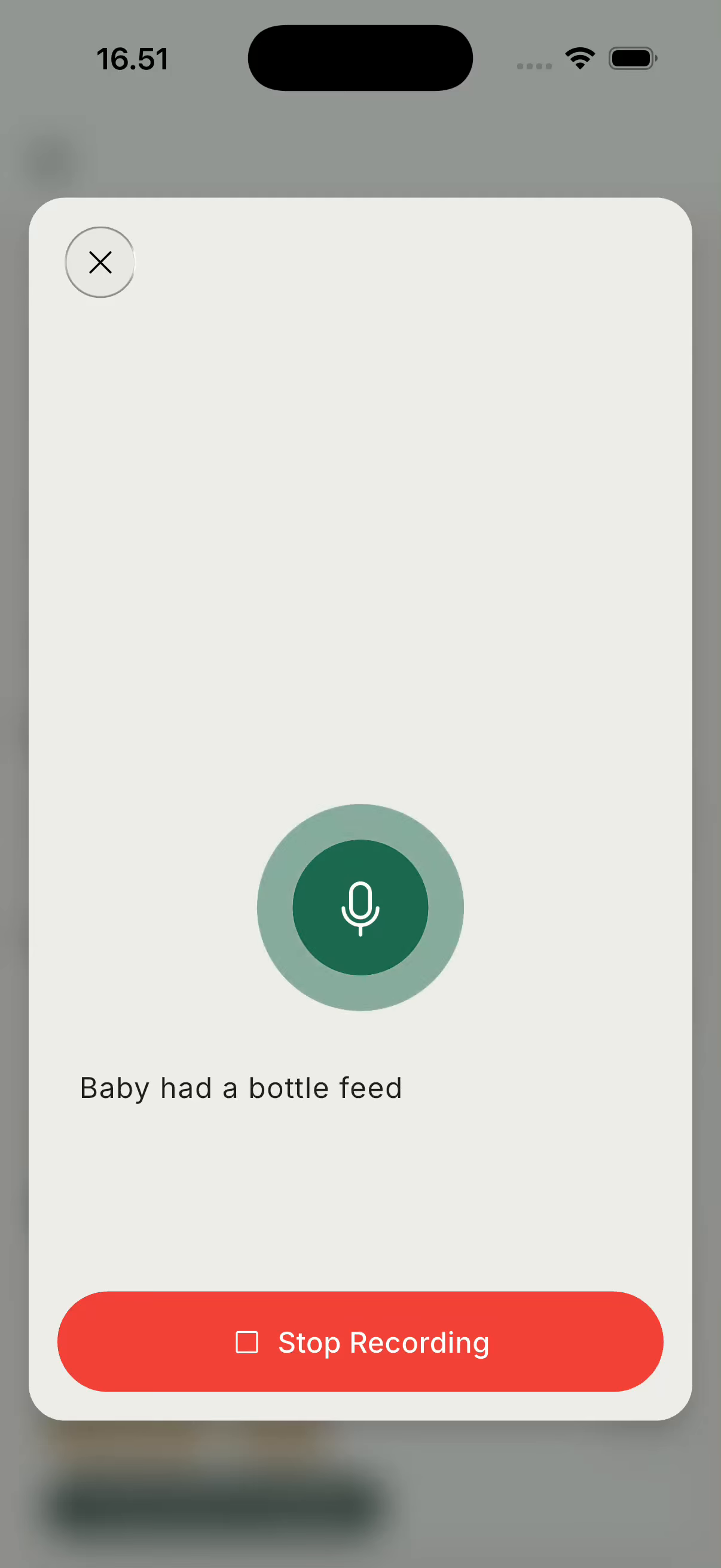 Vaava Multi-Ereignis-Diktat-Bildschirm